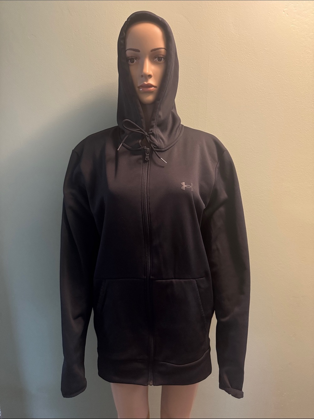 Under Armour Black Hooded Full-Zip Jacket